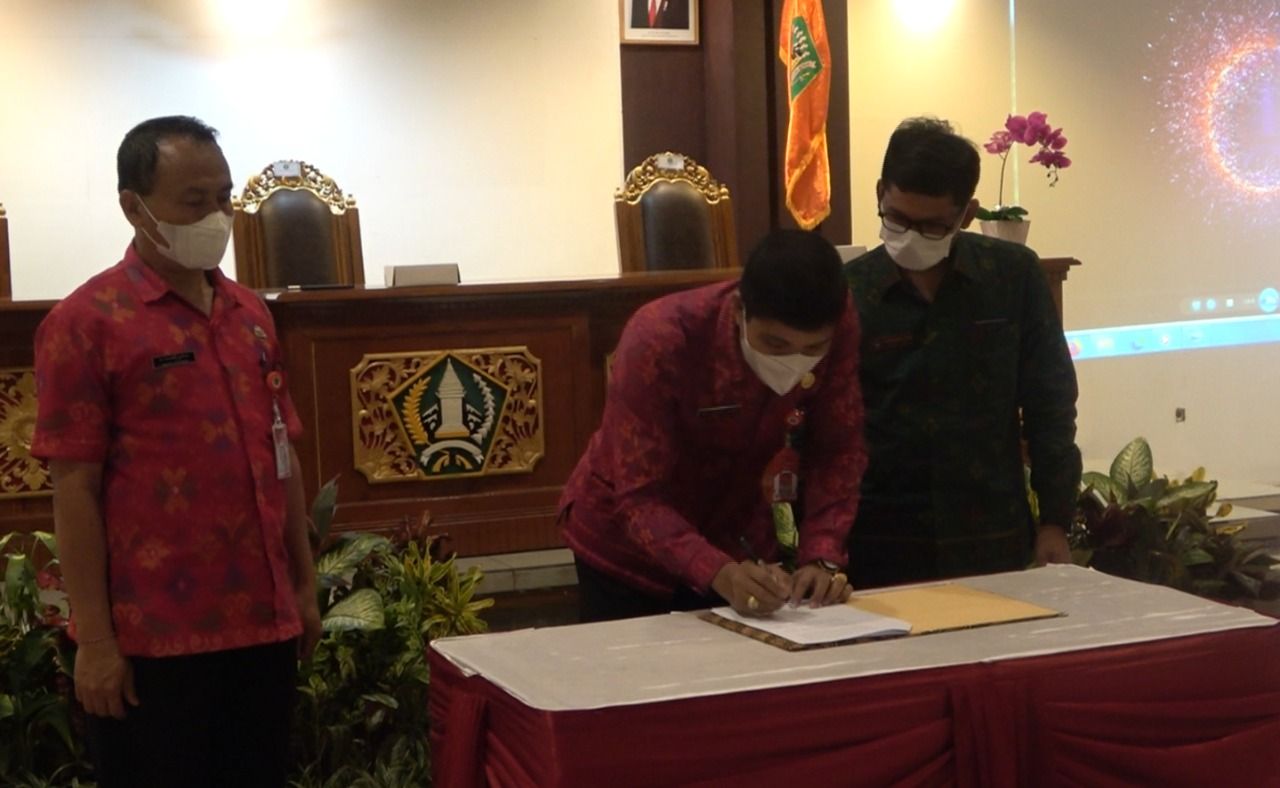 podiumnews.com-Pemkab Tabanan Launching Inovasi PADI DESA